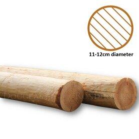 Paal diameter 11-12 cm Paal diameter 11-12 cm