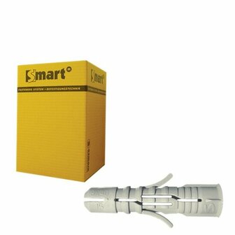 Sterke nylon multifunc. plug &Oslash;8x40 200st.