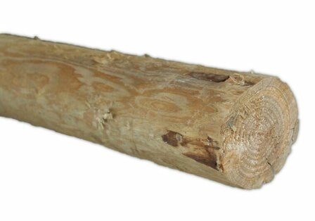 Douglas houten ronde palen geschild &amp; ongepunt | 13-14 cm Dik, 500 cm Lang
