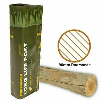 Postsaver 70cm - Ronde paal 90mm