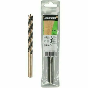 HSS super houtboor &Oslash;10x133mm