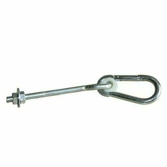 Schommelhaak met karabijnhaak M10x240mm