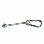 Schommelhaak gelagerd met karabijnhaak M10x240mm