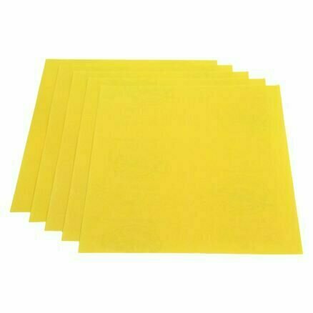 Schuurpapier vellen P180 Aluminium oxide geel