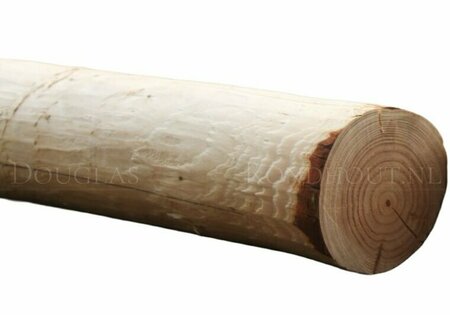 Douglas rondhout palen geschild | Diameter 11/12 cm, Lengte 200 cm.