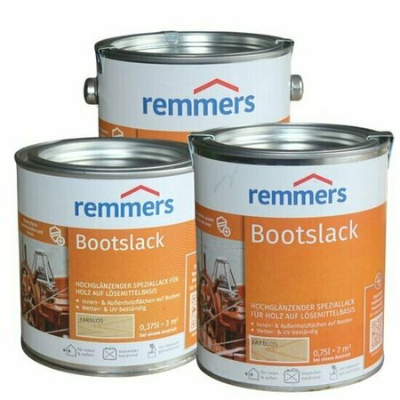Remmers Bootlak Hoogglans oplosmiddelhoudend transparant