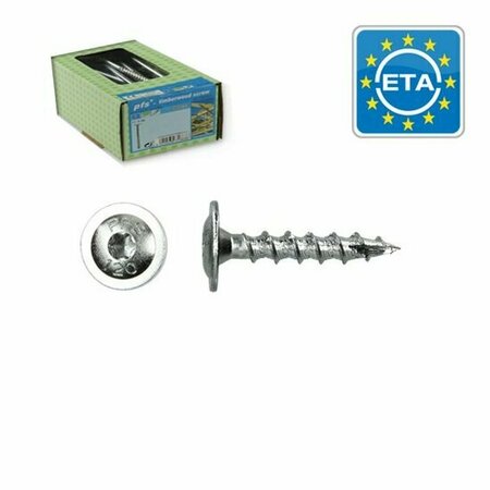 PFS flenskophoutschroef T30 Ø6x30 100st