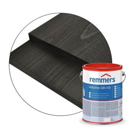 Remmers Induline GW-310 Diepzwart VP30310 UV bestendig