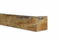 Douglas kwartronde palen geschild | Kopmaat 7/9 cm, Lengte 400 cm.